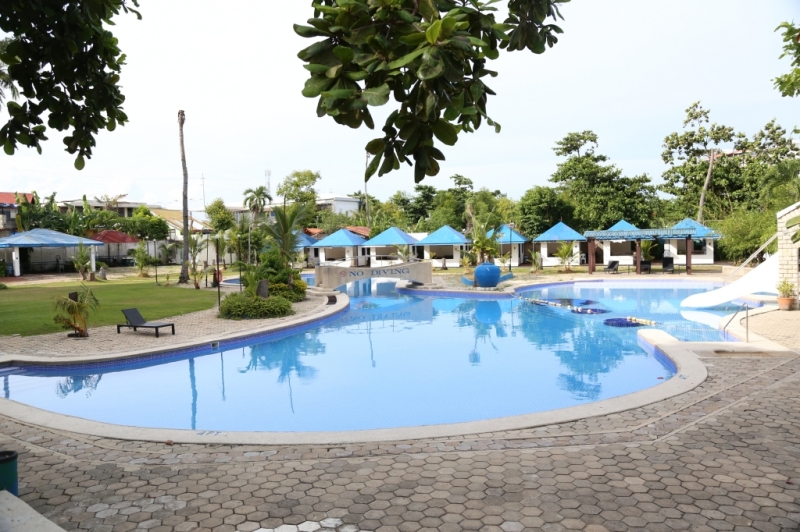 フィリピン留学 Cebu21 - Cebu Blue Ocean Academy-Pool and Ocean View-3